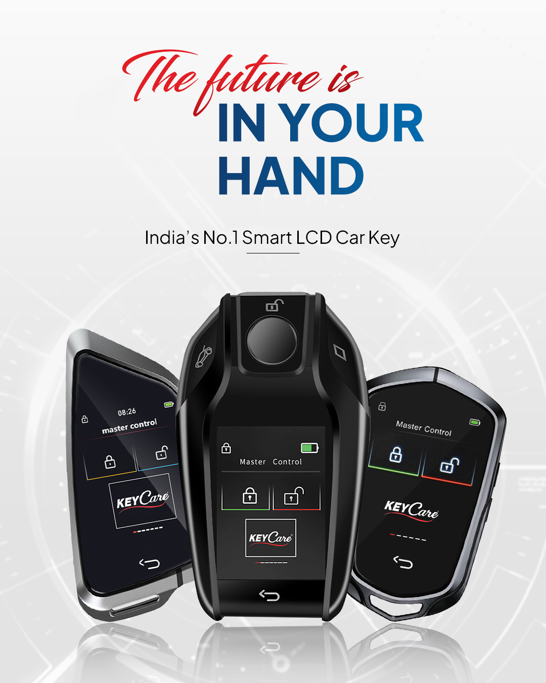 LCD Remote Key - ALPHA 858-FM feature 1