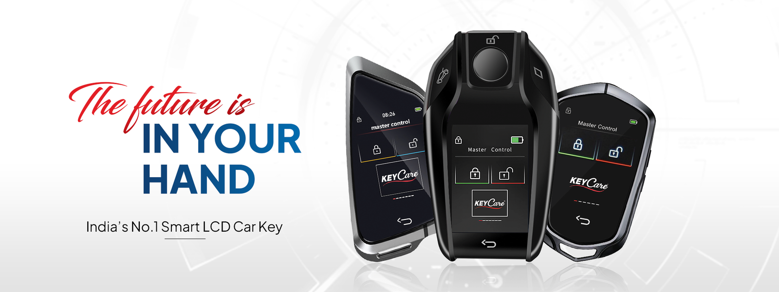 LCD Remote Key - ALPHA 858-FM feature 1