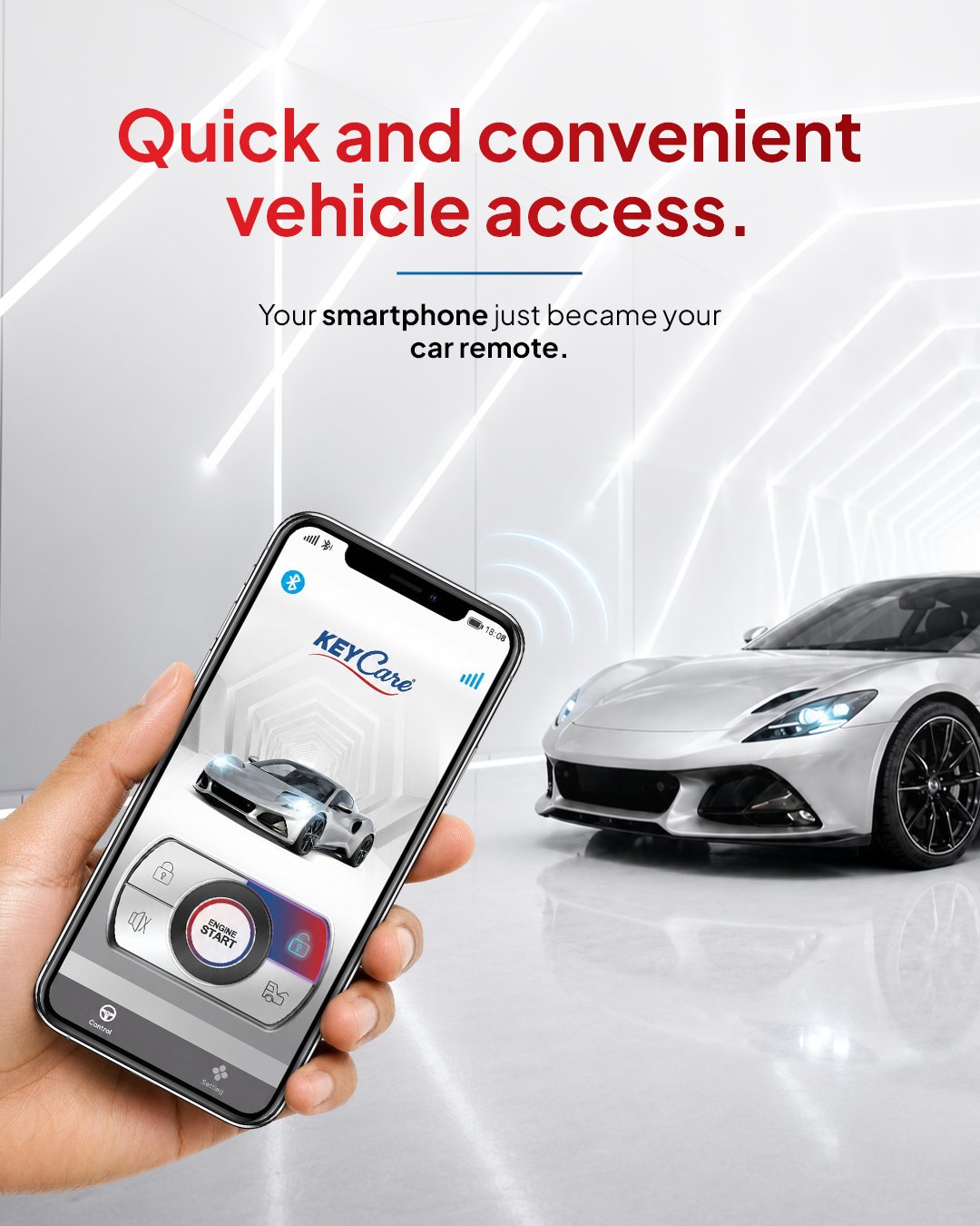 iSmart RKE Kit | Remote Keyless Entry + Mobile App feature 3