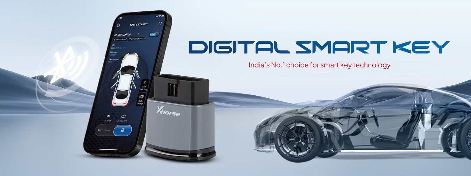 Bluetooth Digital OBD Smart Key feature 1