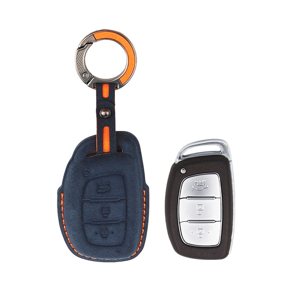 Alcantara Leather Key Cover – Hyundai (ALC-07)