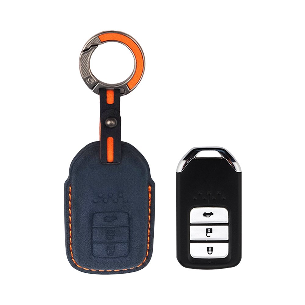Alcantara Leather Key Cover – Honda (ALC-24)