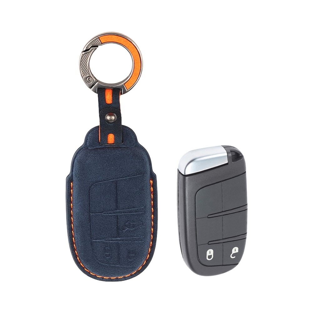 Alcantara Leather Key Cover – Jeep (ALC-28)