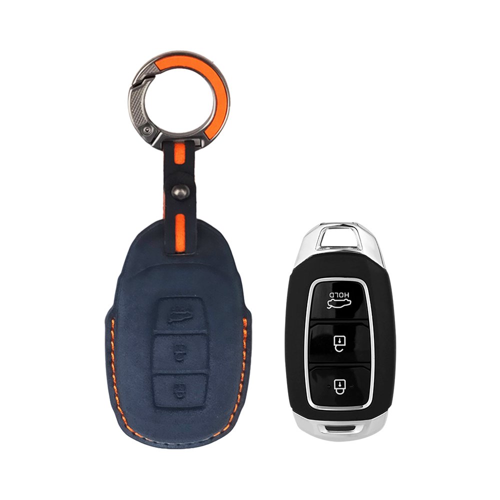 Alcantara Leather Key Cover – Hyundai (ALC-41)