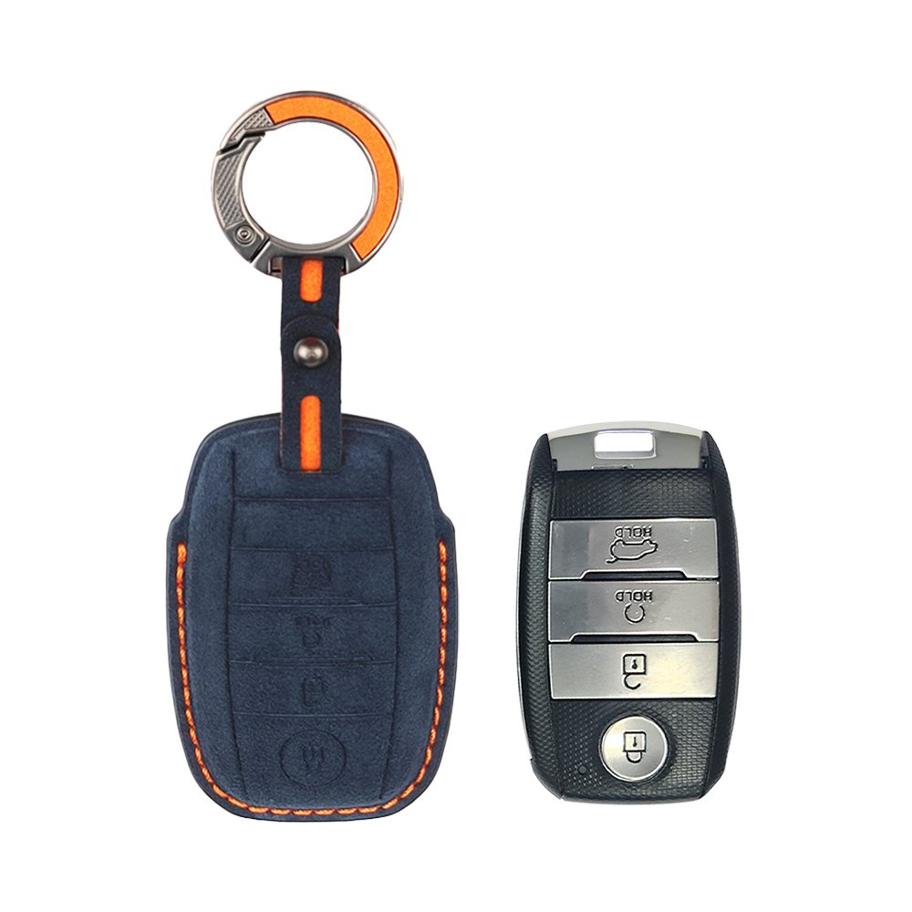Alcantara Leather Key Cover – Kia (ALC-61)