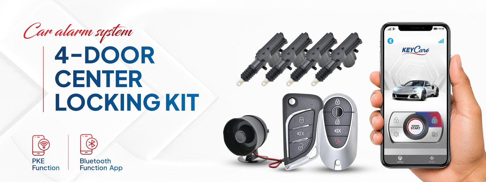 4-Door Car Alarm System feature 1
