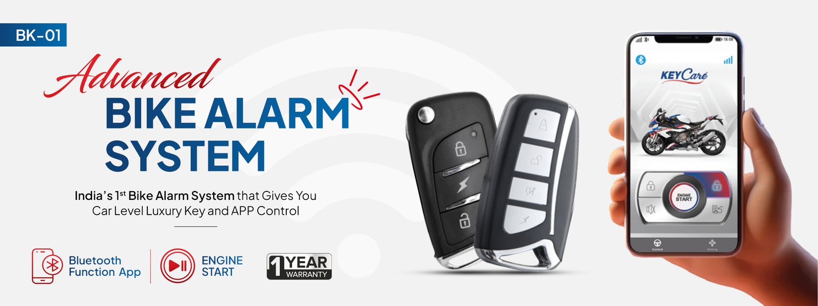 Bike Alarm System [BK-01] feature 1