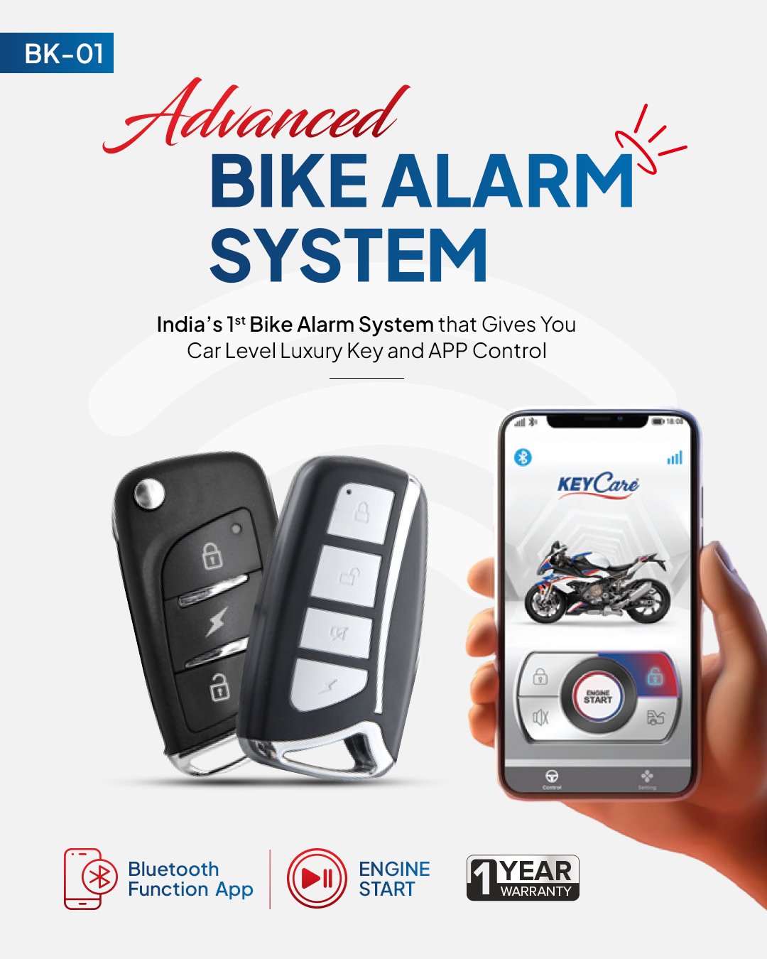 Bike Alarm System [BK-01] feature 1