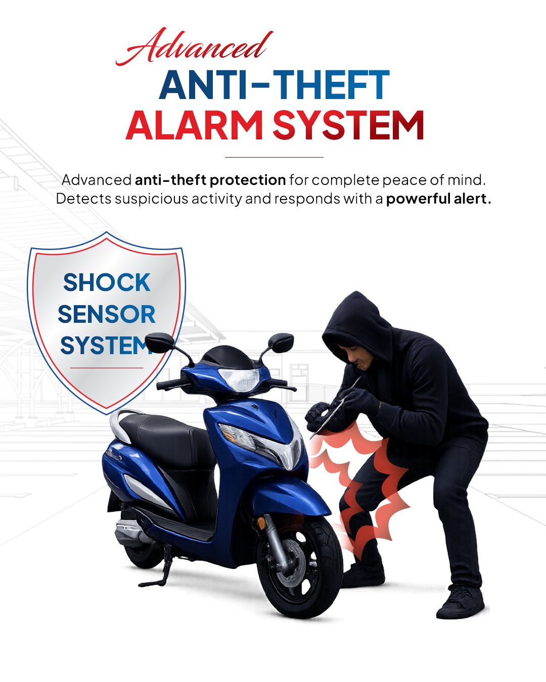 Bike Alarm System [BK-01] feature 4