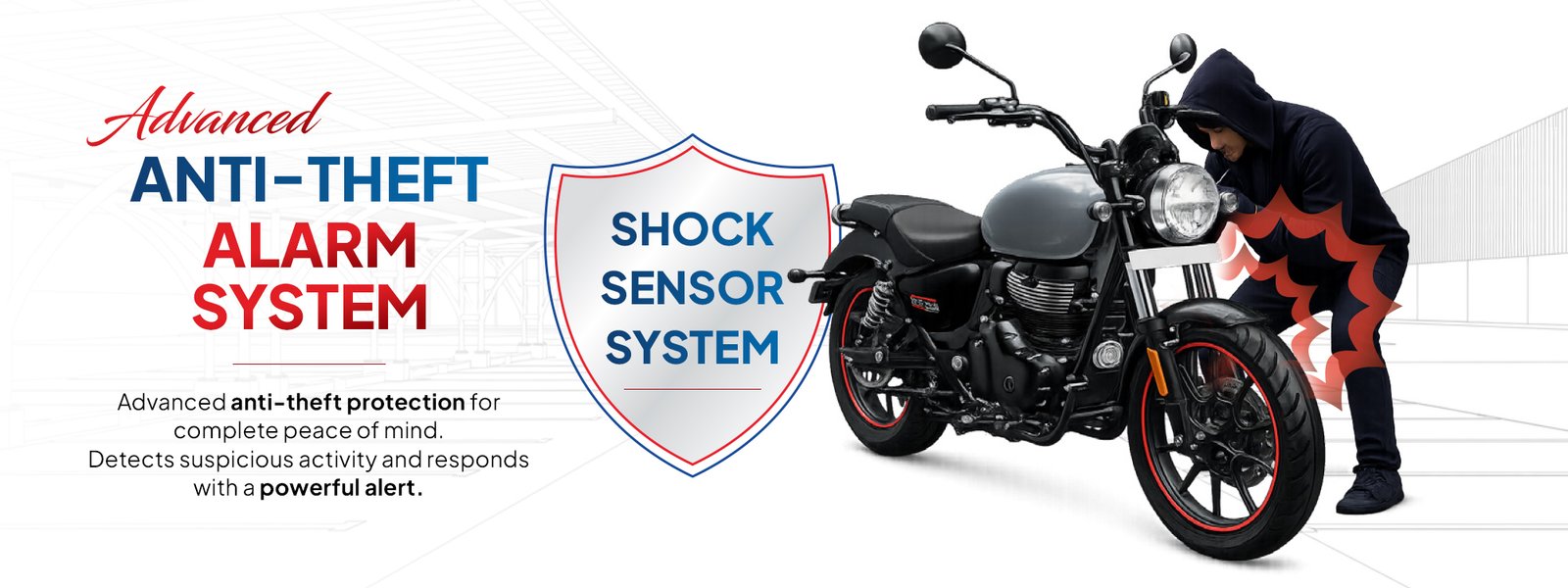 Bike Alarm System with Push Button [BK-02] feature 4