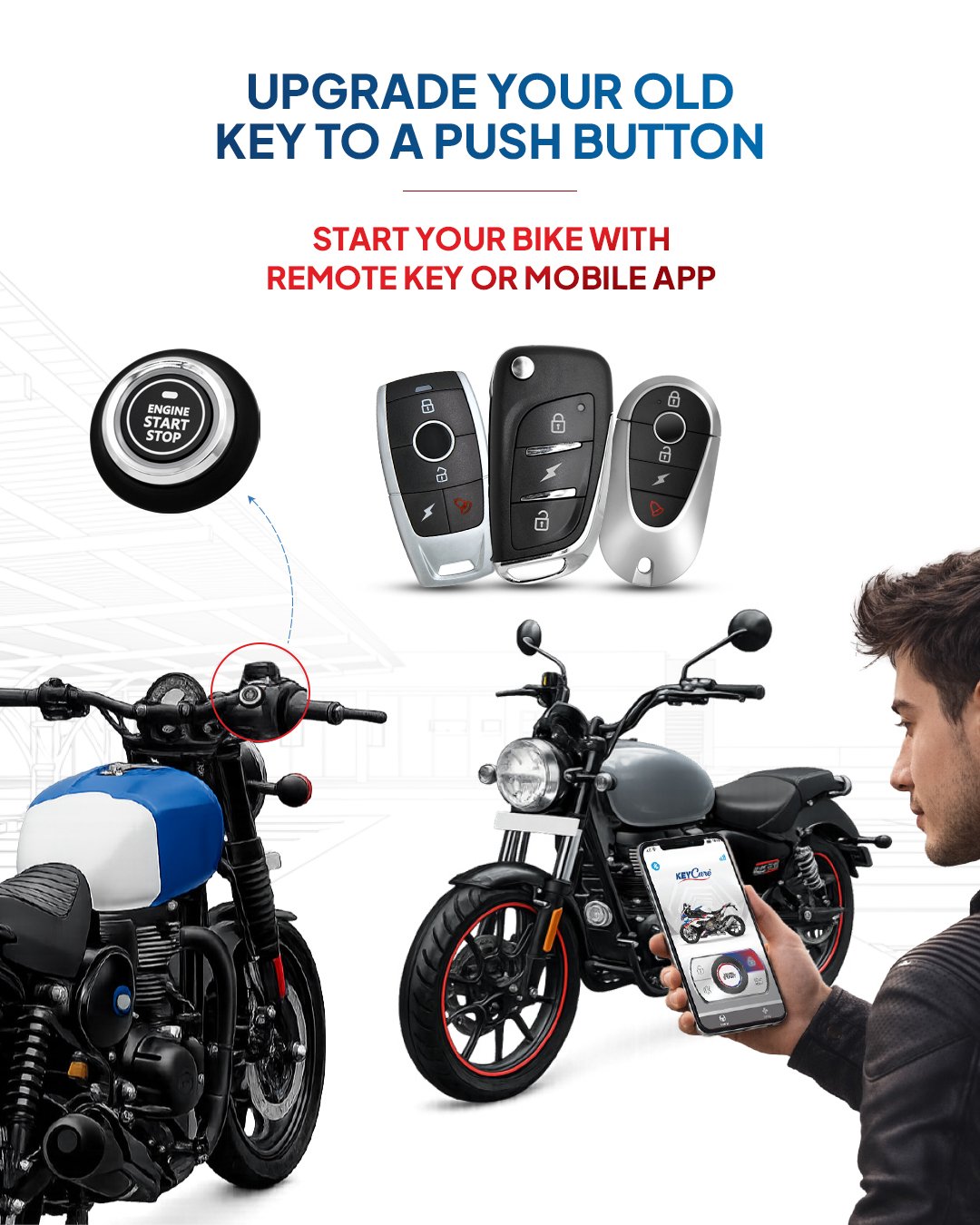 Bike Alarm System with Push Button [BK-02] feature 3
