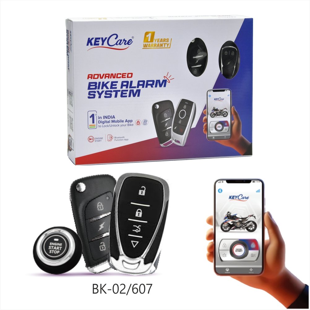 Bike Alarm System with Push Button [BK-02]